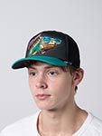 Бейсболка GOORIN BROTHERS арт. 101-2840 (черный / бирюзовый)